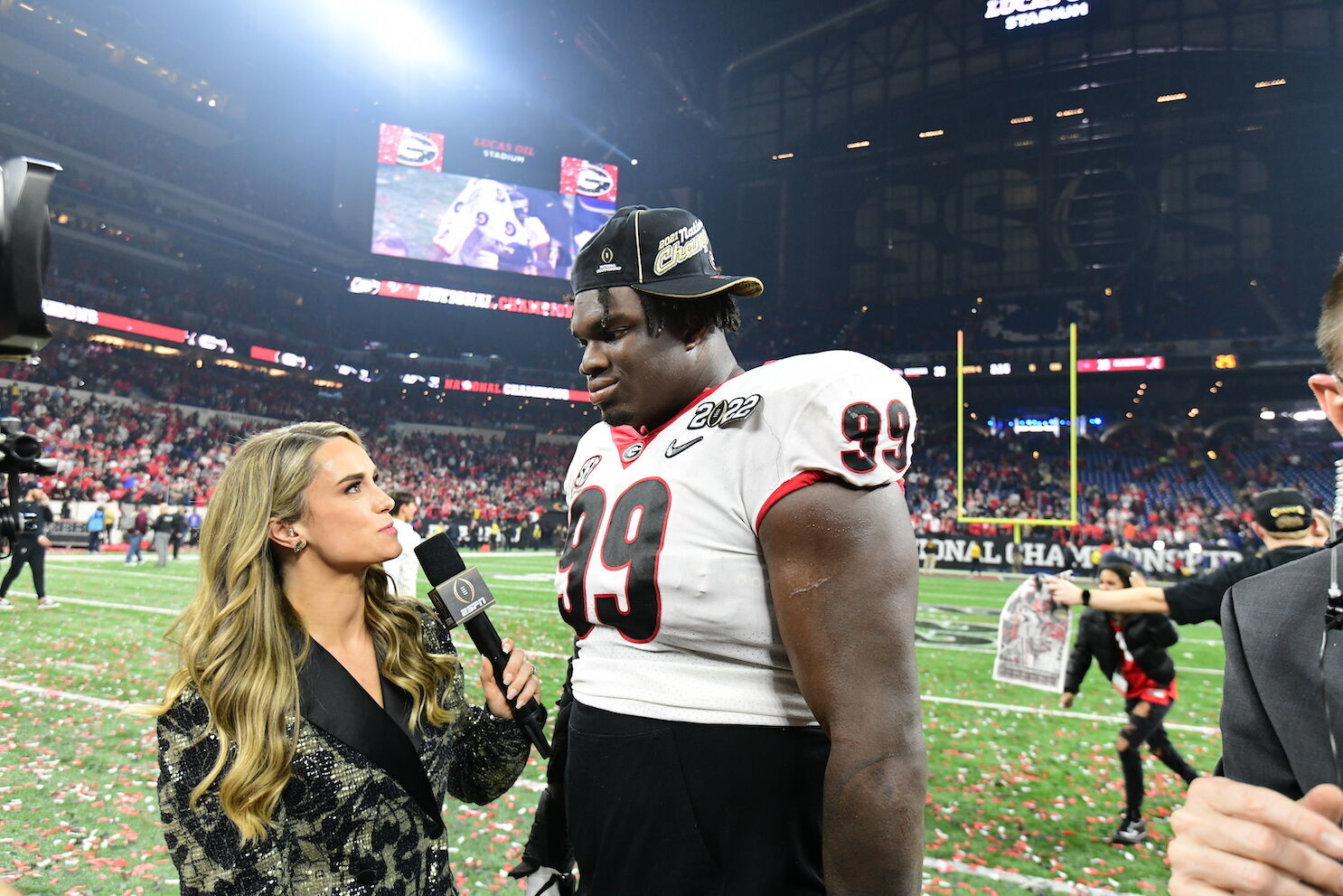 Georgia defensive lineman Jordan Davis (99)